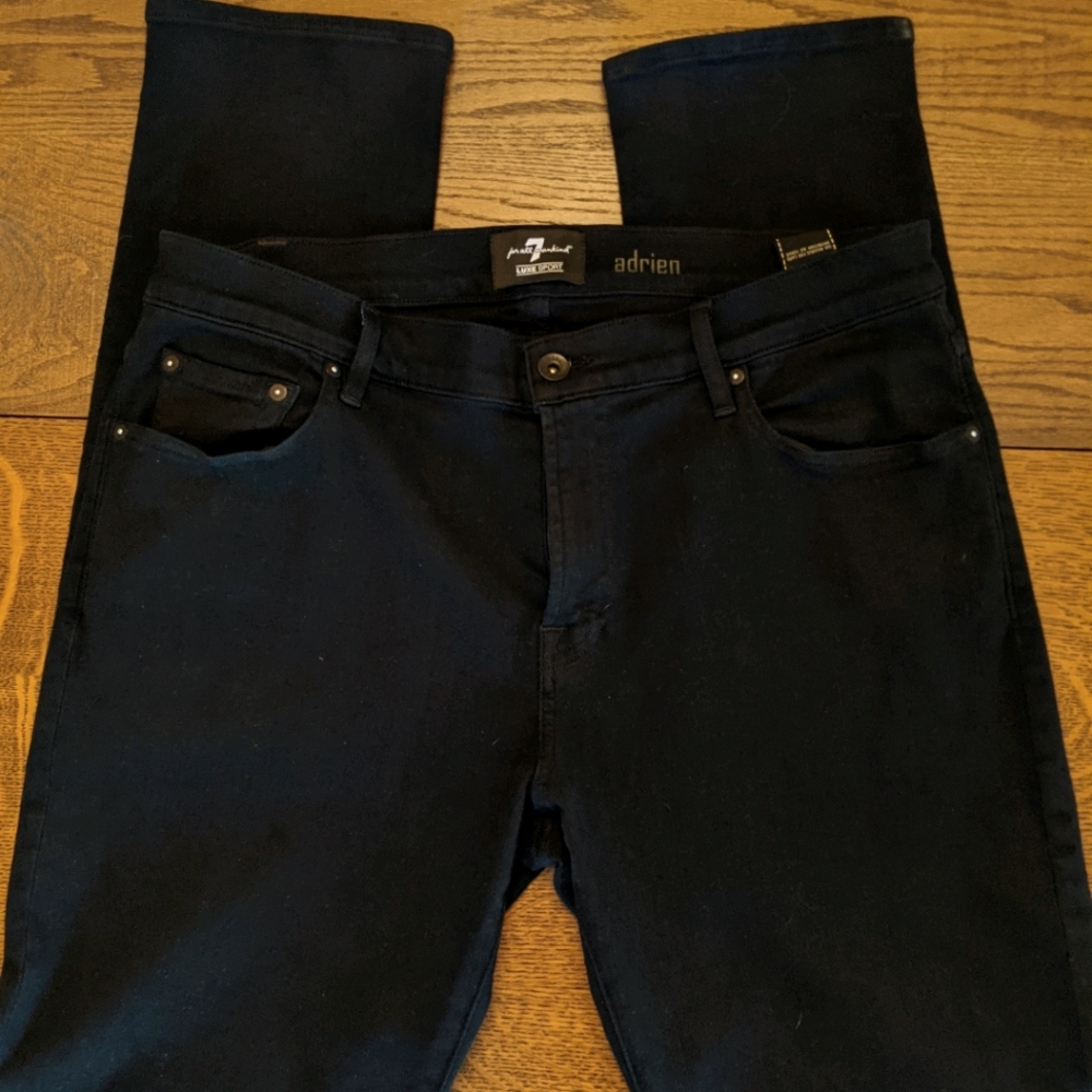 NWOT - 7 for All Mankind Men's Black Jeans